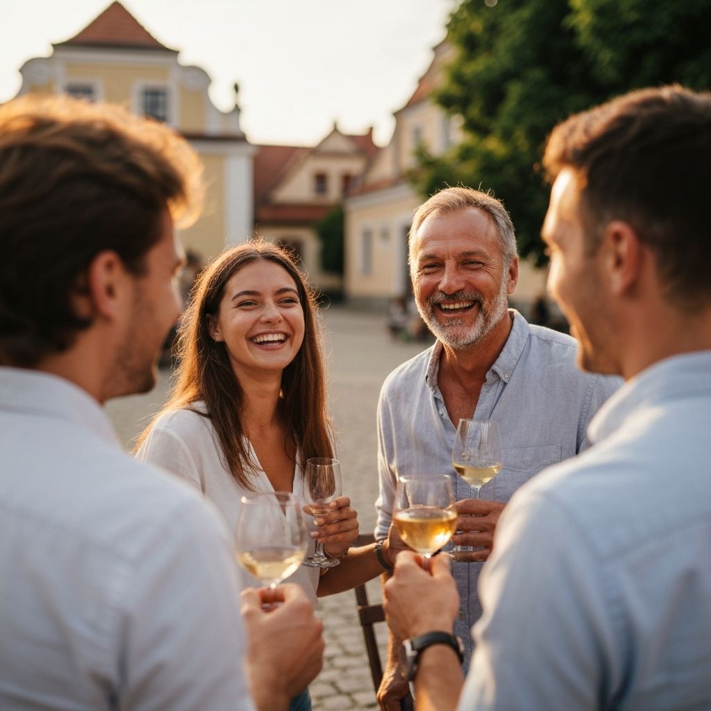 Grupa przyjaciół bawiących się wspólnie - społeczność Tinder Gratis